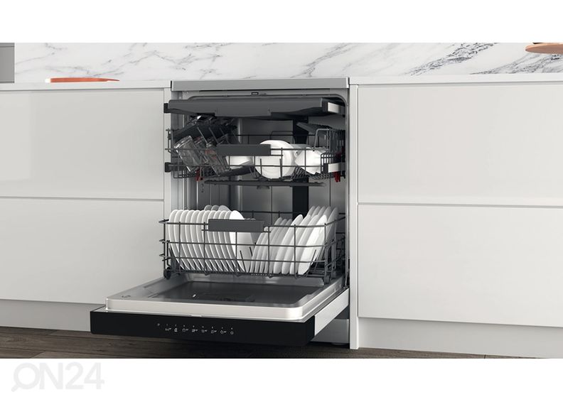 Nõudepesumasin Whirlpool WFC3C33FX suurendatud