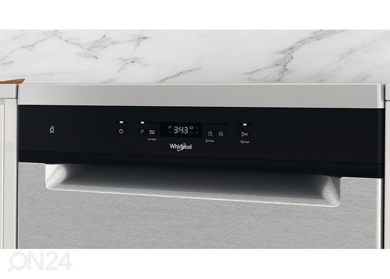 Nõudepesumasin Whirlpool WFC3C33FX suurendatud