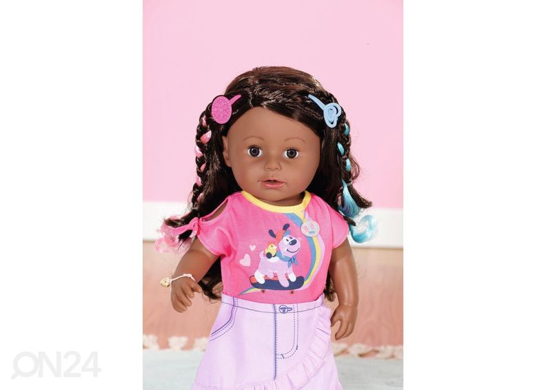 Nukk BABY BORN pruunisilmne õde 43 cm suurendatud