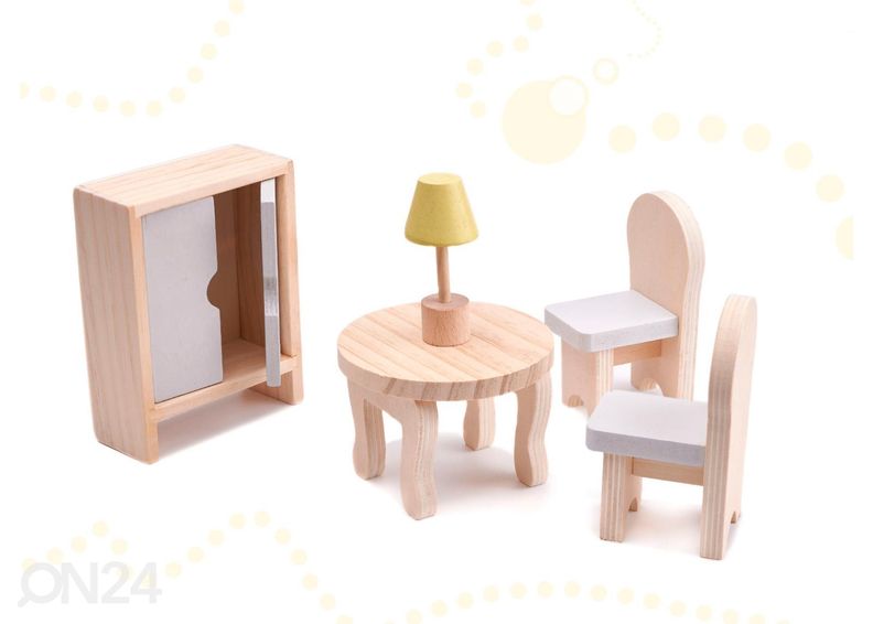 Nukumaja + mööbel 70 cm suurendatud