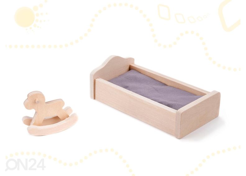 Nukumaja + mööbel 70 cm suurendatud