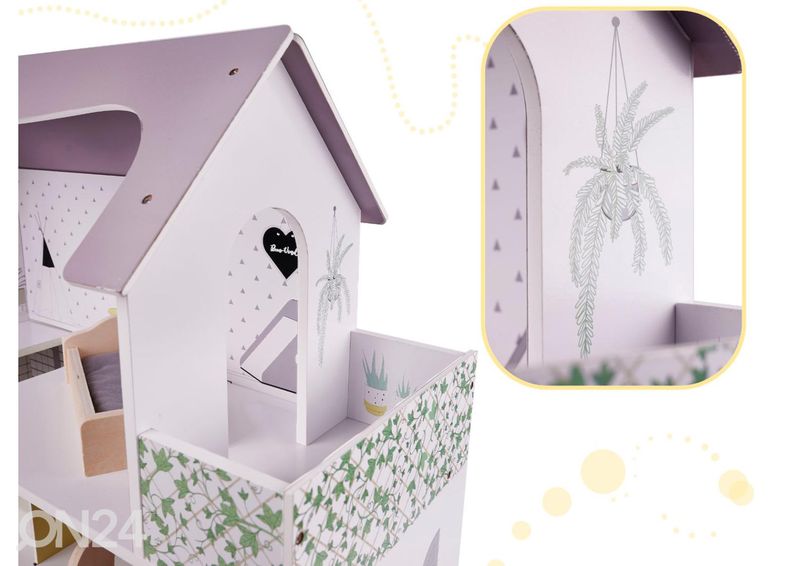 Nukumaja + mööbel 70 cm suurendatud