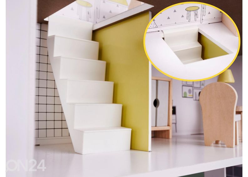 Nukumaja + mööbel 70 cm suurendatud