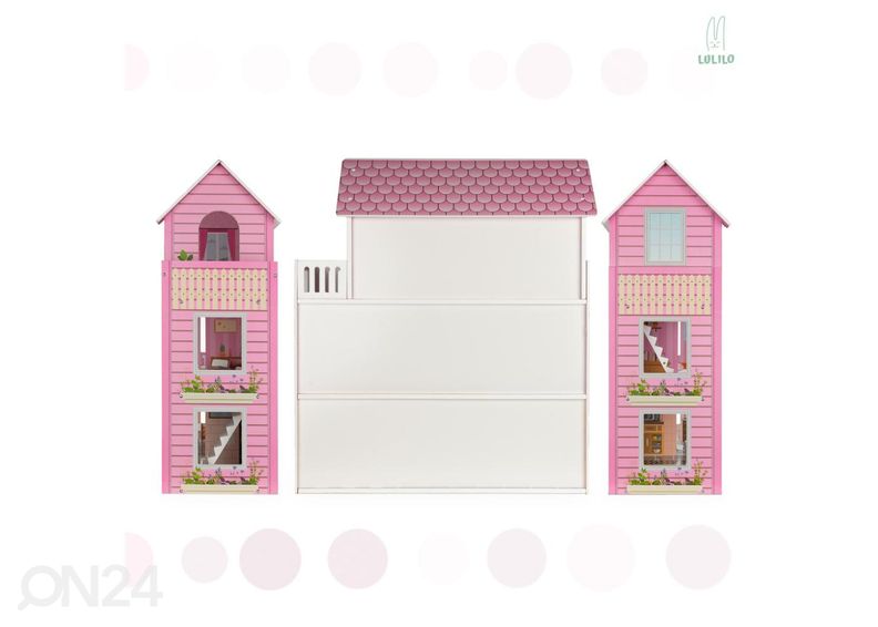 Nukumaja + mööbel 70 cm suurendatud