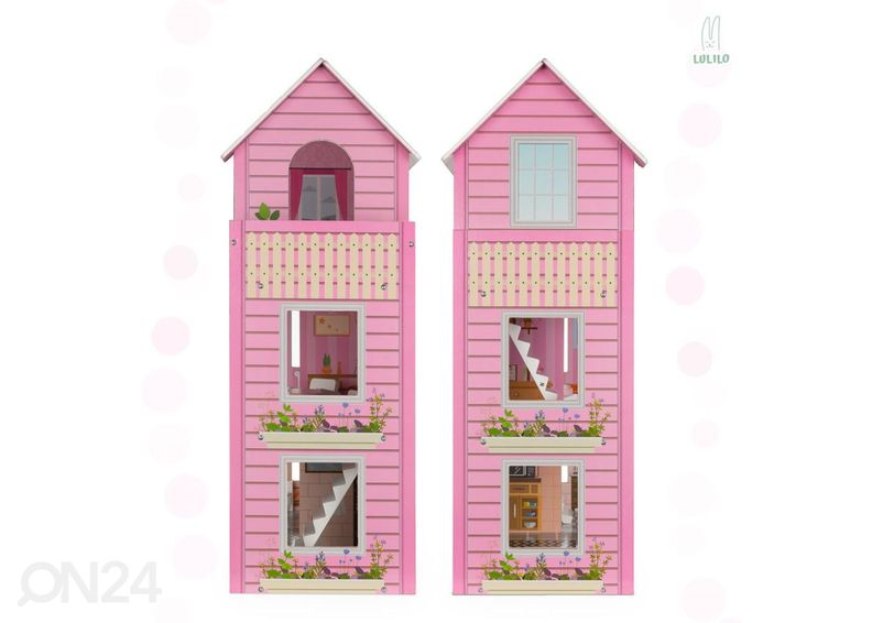 Nukumaja + mööbel 70 cm suurendatud