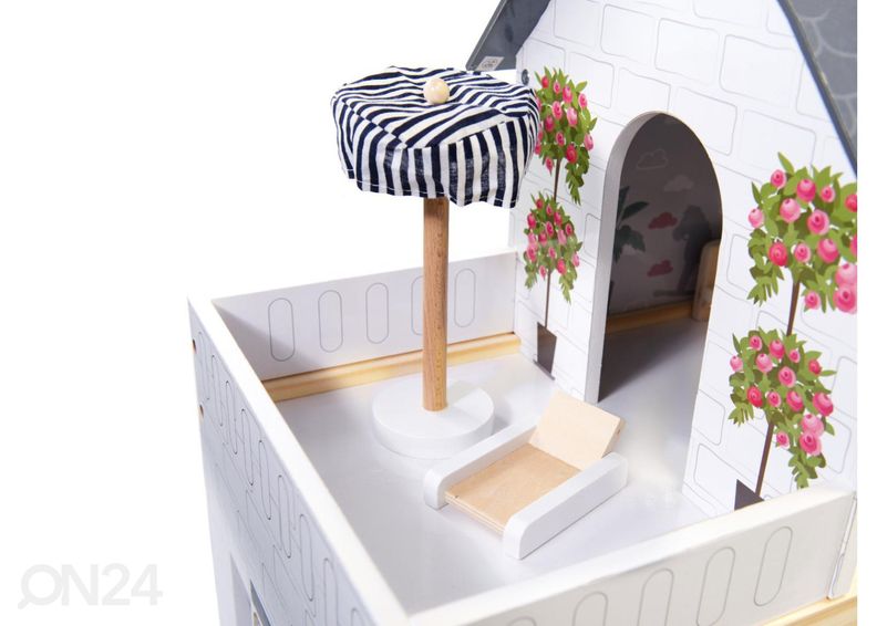 Nukumaja + mööbel 78 cm LED tuledega suurendatud