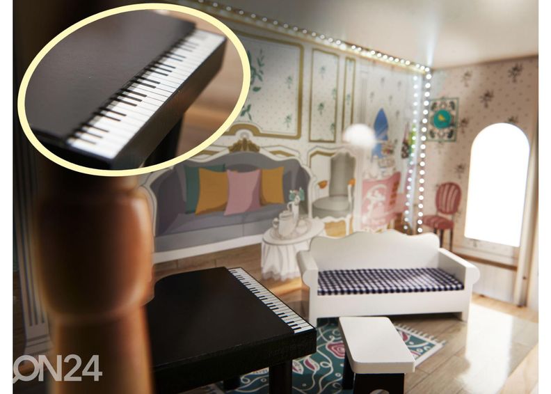 Nukumaja + mööbel ja LED valgus suurendatud