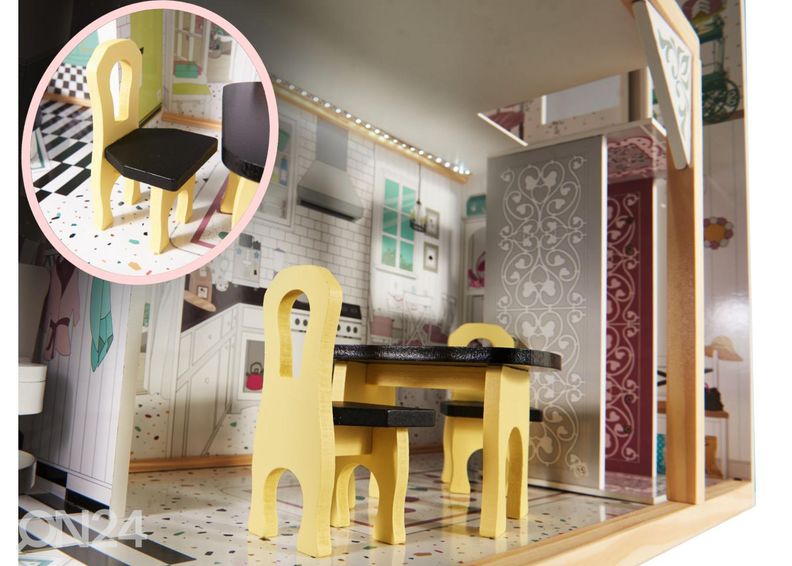 Nukumaja + mööbel ja LED valgus suurendatud