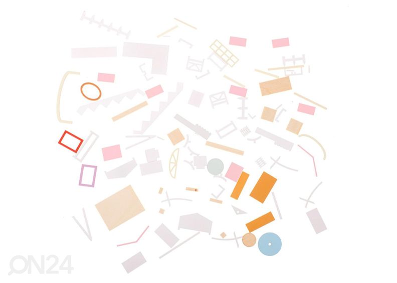 Nukumaja + mööbel LED tuledega suurendatud