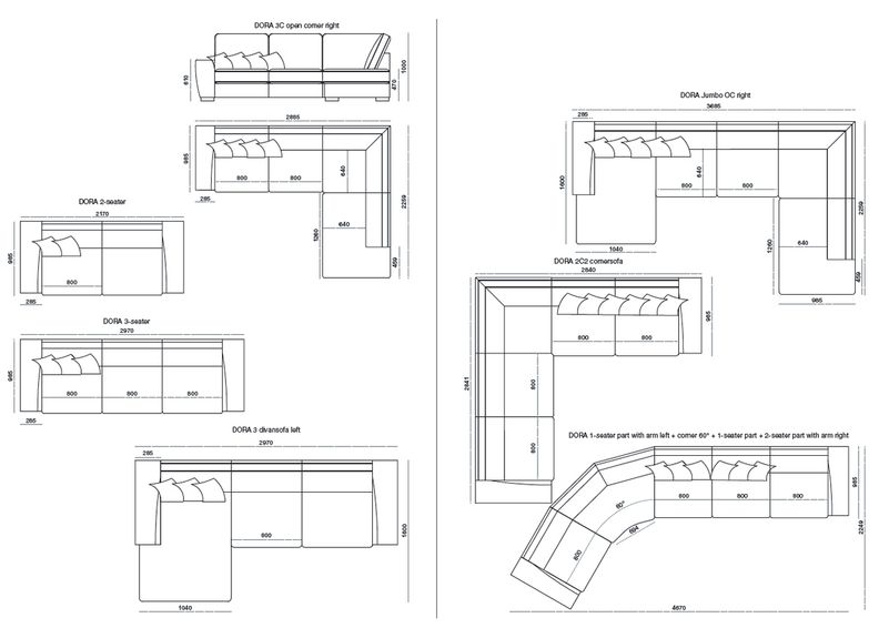 Nurgadiivan Dora Jumbo suurendatud