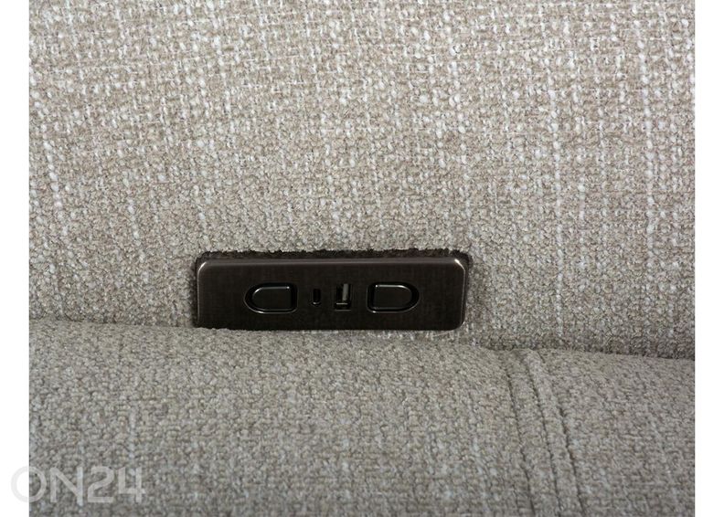Nurgadiivan recliner Apollo elektriline suurendatud