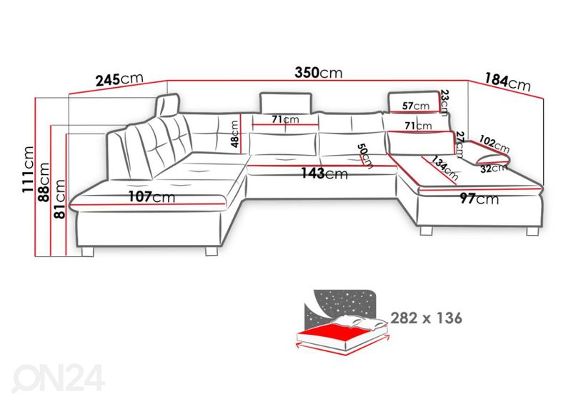 Nurgadiivanvoodi suurendatud