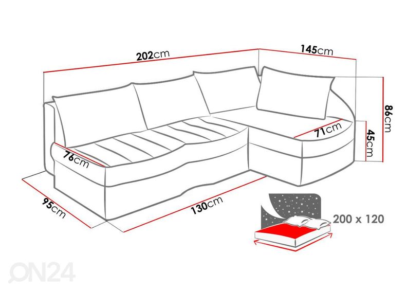 Nurgadiivanvoodi suurendatud