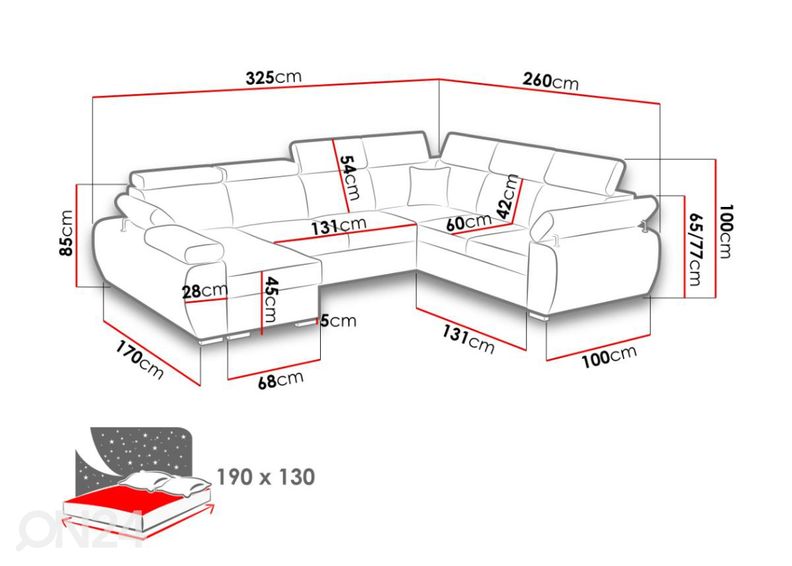 Nurgadiivanvoodi suurendatud