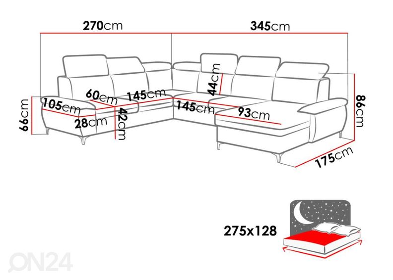 Nurgadiivanvoodi suurendatud