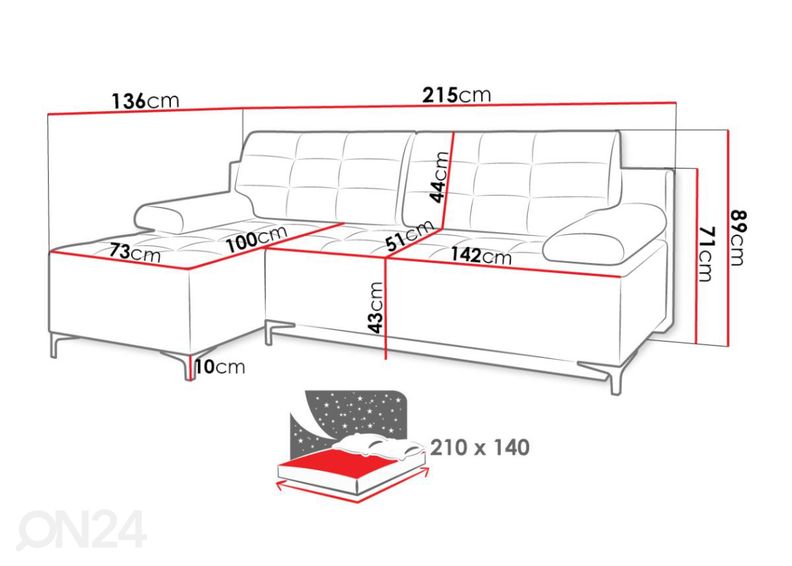 Nurgadiivanvoodi suurendatud