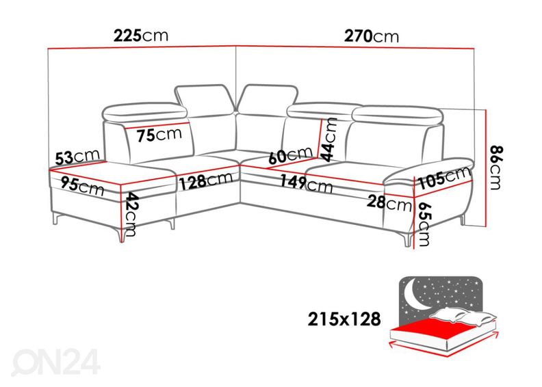 Nurgadiivanvoodi suurendatud