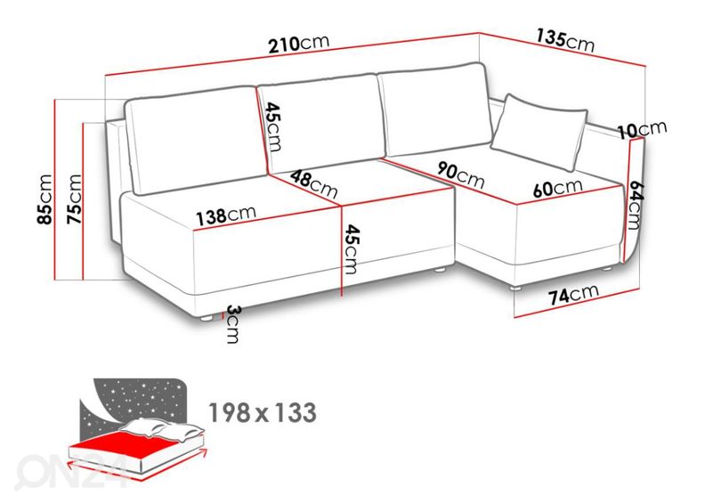 Nurgadiivanvoodi suurendatud
