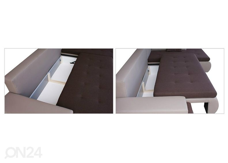 Nurgadiivanvoodi Bologna XL suurendatud