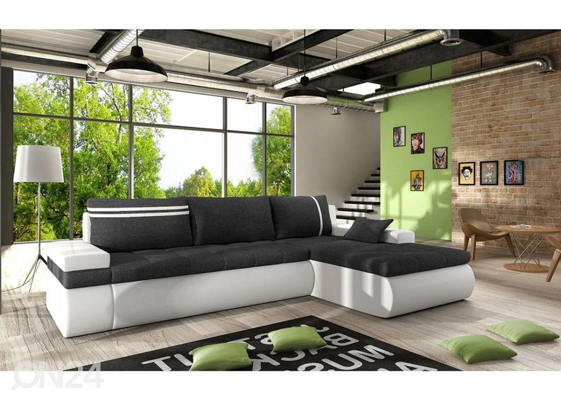 Nurgadiivanvoodi Bologna XL suurendatud