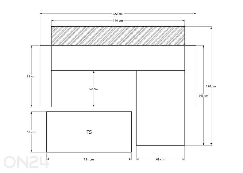 Nurgadiivanvoodi Claire + tumba suurendatud
