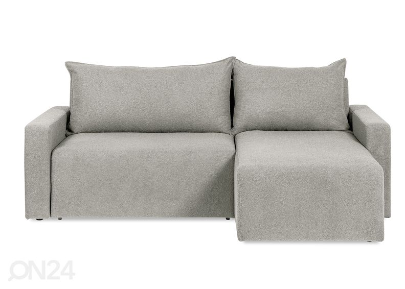 Nurgadiivanvoodi pesukastidega Palermo suurendatud