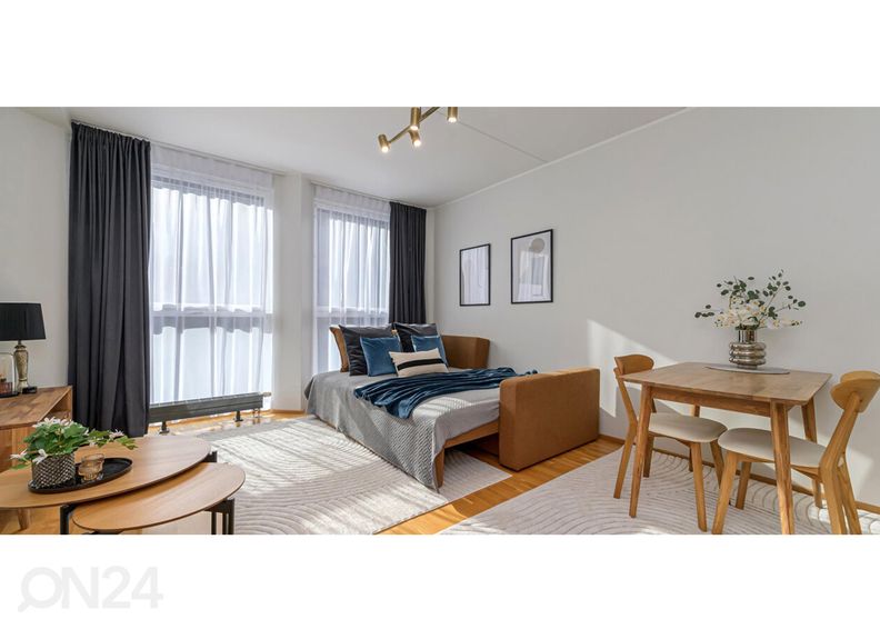 Nurgadiivanvoodi pesukastidega Palermo suurendatud