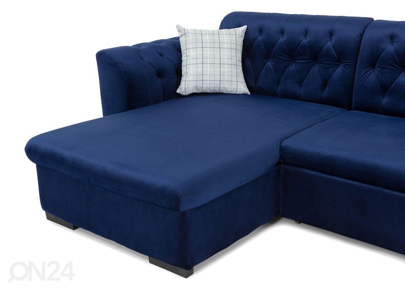 Nurgadiivanvoodi pesukastiga suurendatud