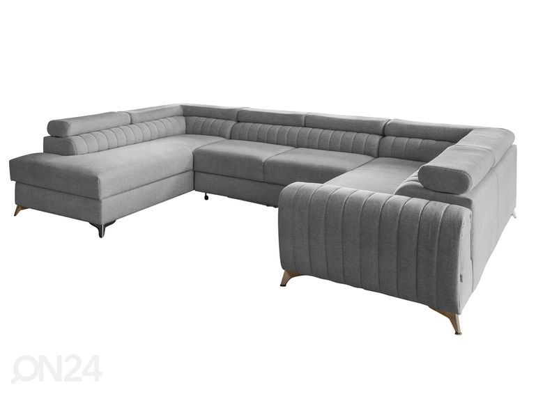 Nurgadiivanvoodi pesukastiga suurendatud