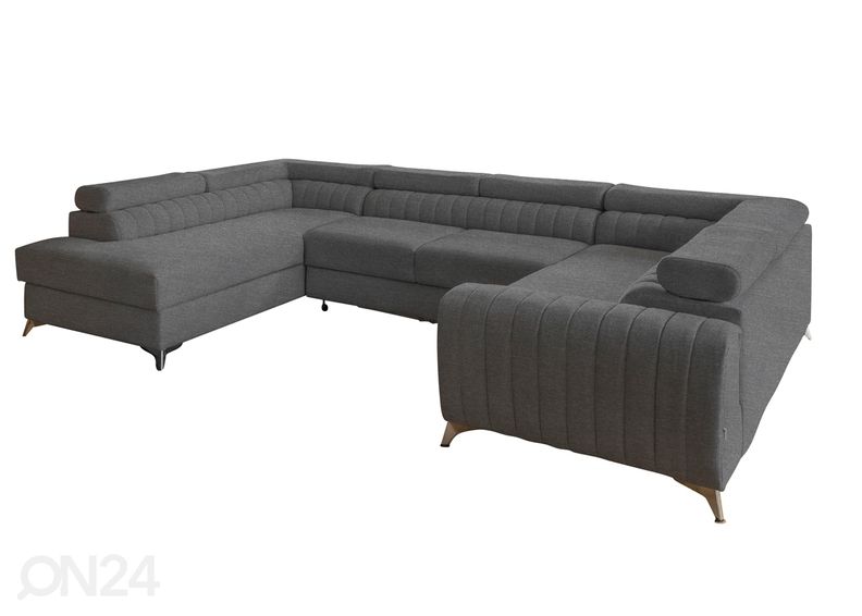 Nurgadiivanvoodi pesukastiga suurendatud