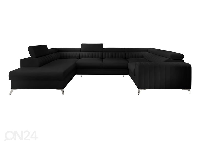 Nurgadiivanvoodi pesukastiga suurendatud