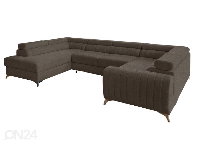 Nurgadiivanvoodi pesukastiga suurendatud