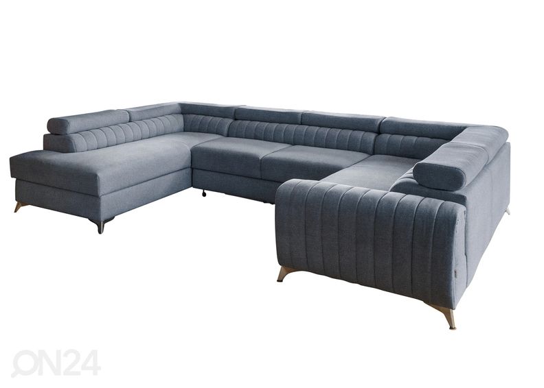 Nurgadiivanvoodi pesukastiga suurendatud