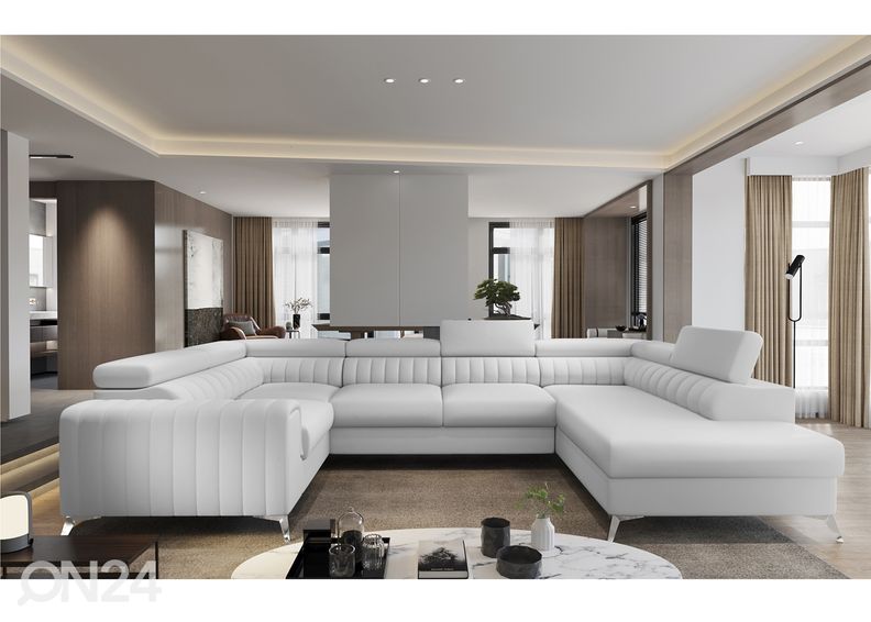 Nurgadiivanvoodi pesukastiga suurendatud