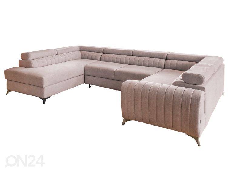 Nurgadiivanvoodi pesukastiga suurendatud