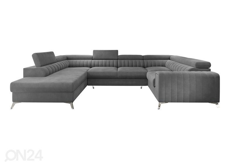 Nurgadiivanvoodi pesukastiga suurendatud