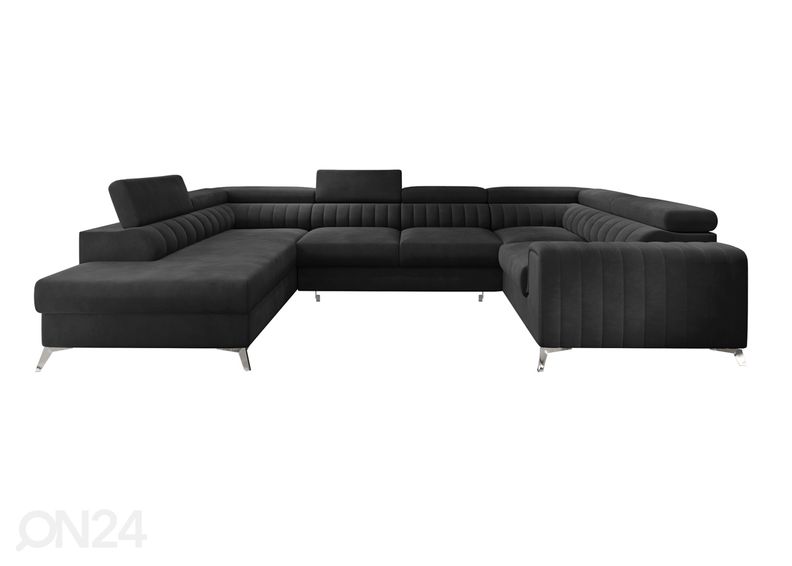 Nurgadiivanvoodi pesukastiga suurendatud