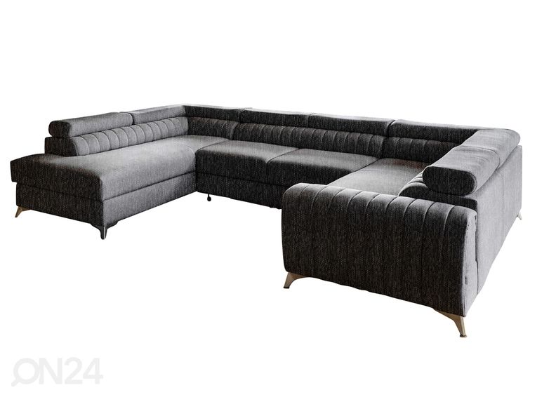 Nurgadiivanvoodi pesukastiga suurendatud