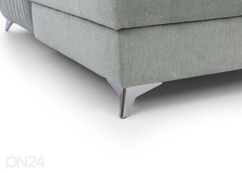 Nurgadiivanvoodi pesukastiga suurendatud