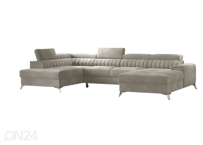 Nurgadiivanvoodi pesukastiga suurendatud