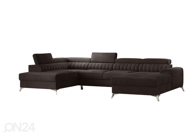 Nurgadiivanvoodi pesukastiga suurendatud