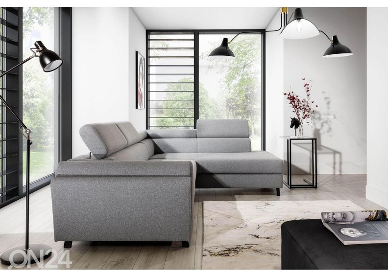 Nurgadiivanvoodi pesukastiga suurendatud