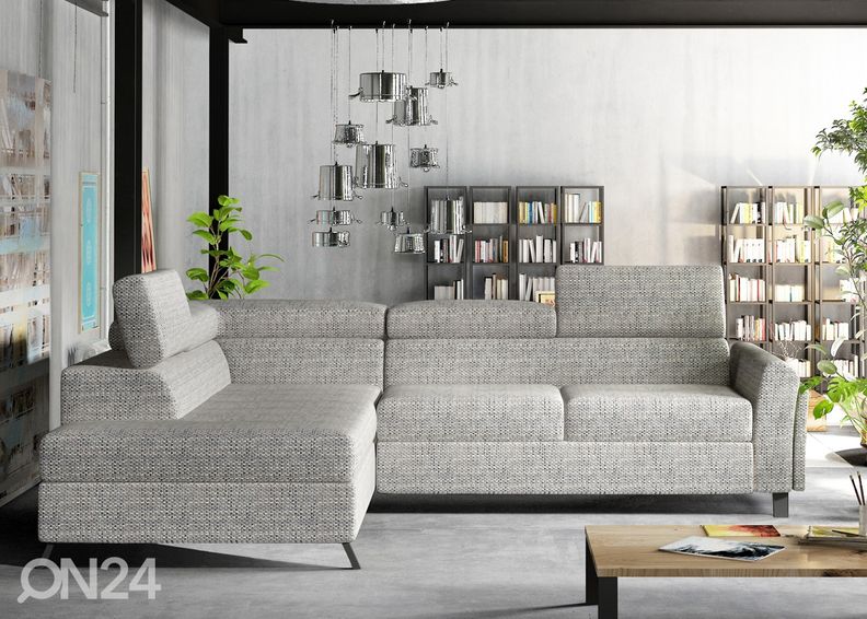 Nurgadiivanvoodi pesukastiga suurendatud