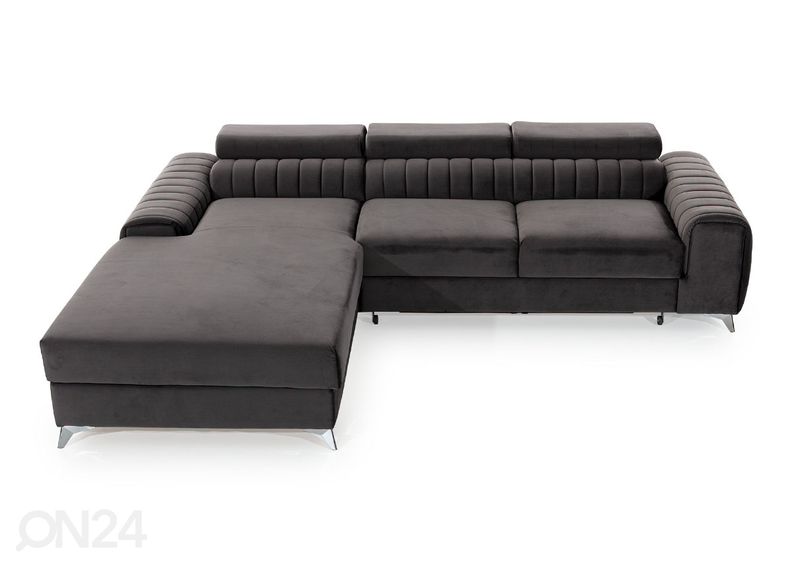 Nurgadiivanvoodi pesukastiga suurendatud