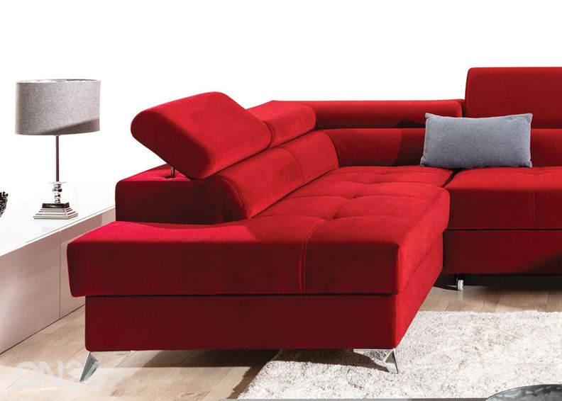 Nurgadiivanvoodi pesukastiga suurendatud