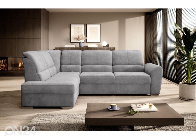 Nurgadiivanvoodi pesukastiga suurendatud