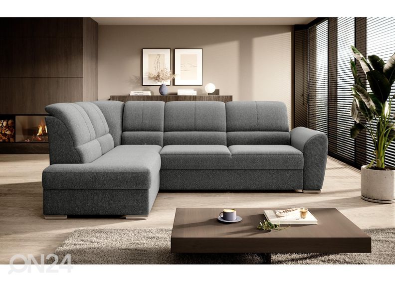 Nurgadiivanvoodi pesukastiga suurendatud