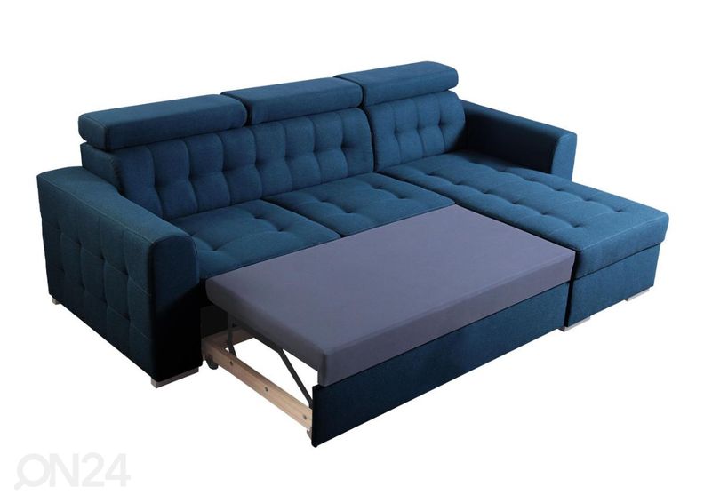 Nurgadiivanvoodi pesukastiga suurendatud