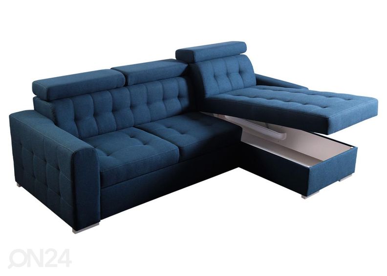 Nurgadiivanvoodi pesukastiga suurendatud