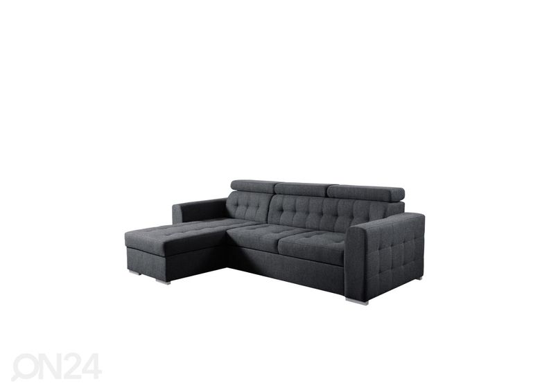 Nurgadiivanvoodi pesukastiga suurendatud